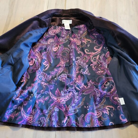 WORTHINGTON Corduroy Jacket Blazer Womens 14 Brown Lined Pockets - Picture 6 of 11